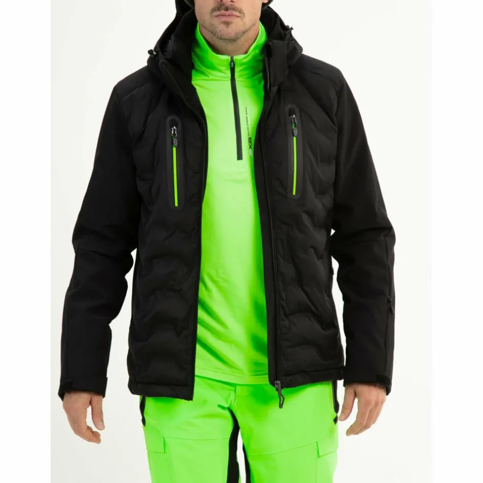 Falcon Brian winterjas heren black