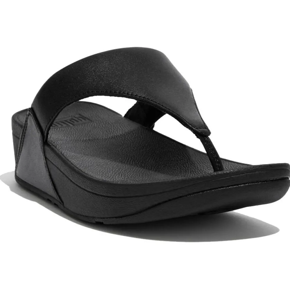 Fitflop LuLu Leather slippers dames black