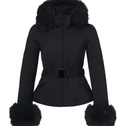 Goldbergh GISELLE FAUX softshell winterjas dames black