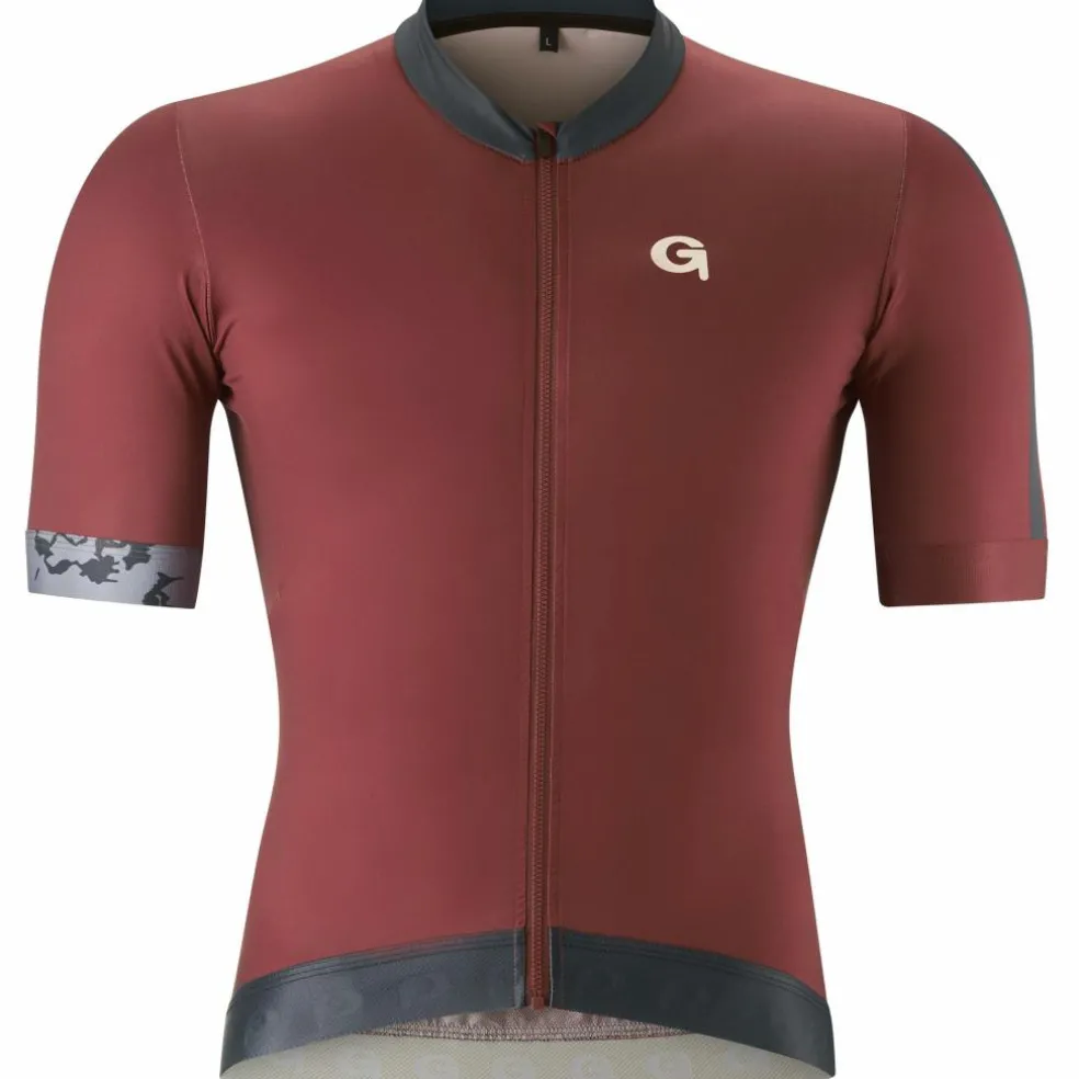Gonso Tornale SS FZ fietsshirt heren burnt russet