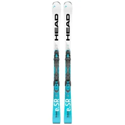 Head Worldcup Rebels E.SR Lyt 24 - 25 ski's met PRD 12  GW binding