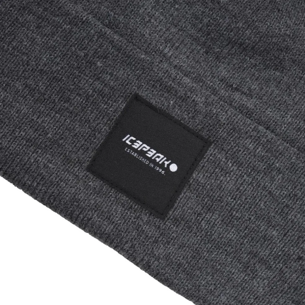 Icepeak Harcourt muts lead grey