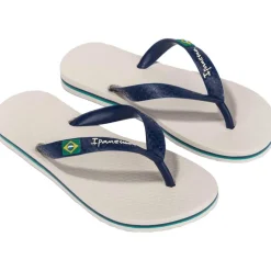 Ipanema Classic Brasil slippers kids beige blue