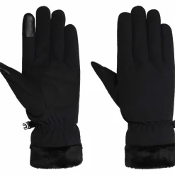 Jack Wolfskin Highloft handschoenen dames black