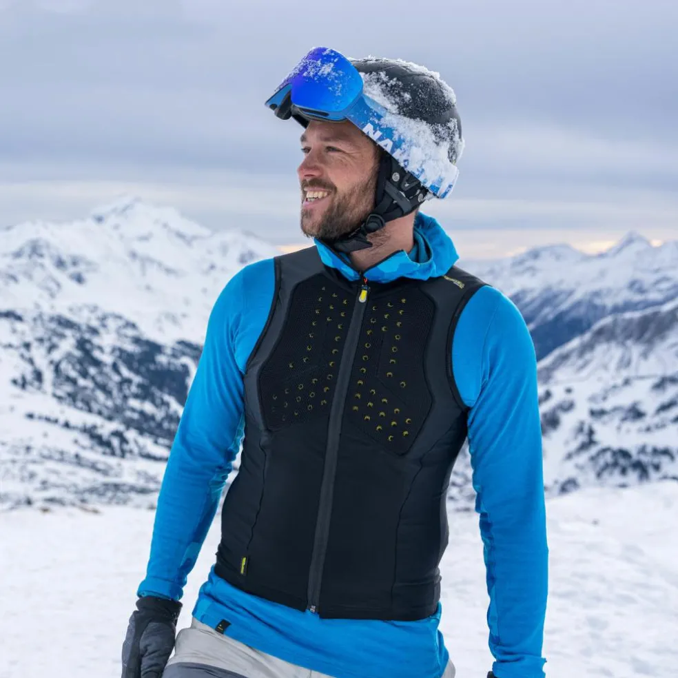 Komperdell Air Vest Plus rugbeschermer black