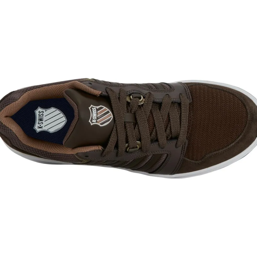 K-Swiss Rival Trainer T schoenen heren chocolate brown toasted coconut