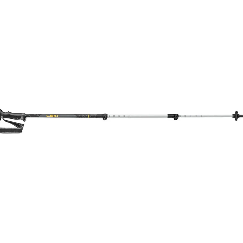 Leki Journey Lite wandelstokken dark anthracite black mango