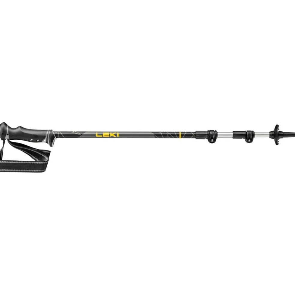 Leki Journey Lite wandelstokken dark anthracite black mango