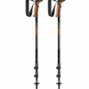 Leki Khumbu AS wandelstokken dark anthracite orange black