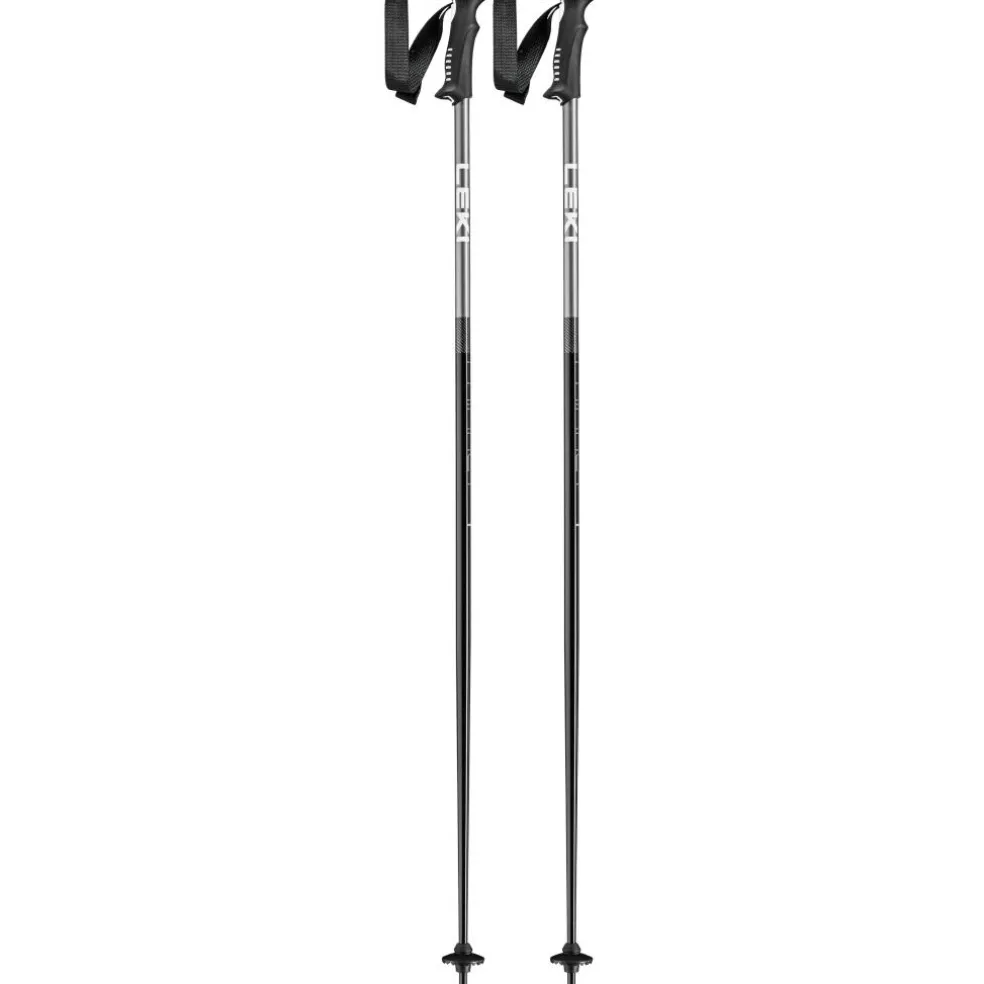 Leki Primacy skistokken black light anthracite white