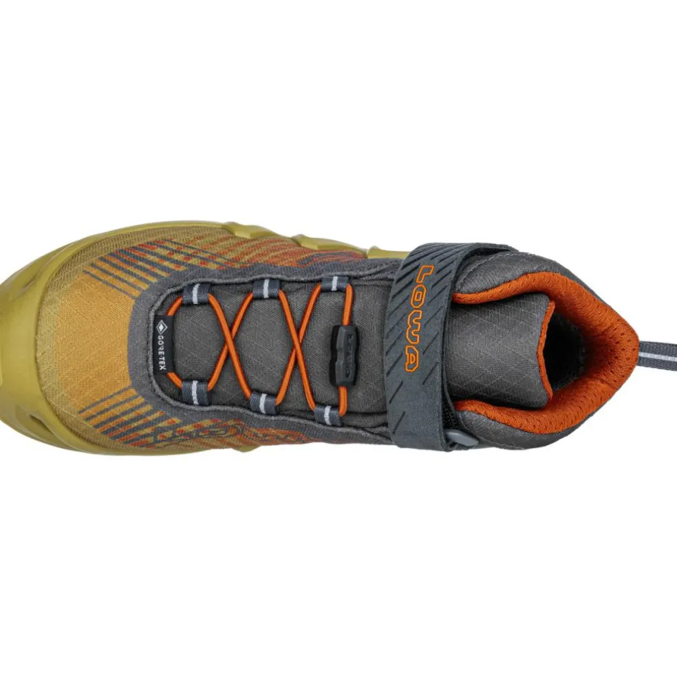 Lowa Merger GTX QC Mid wandelschoenen dames mustard rust