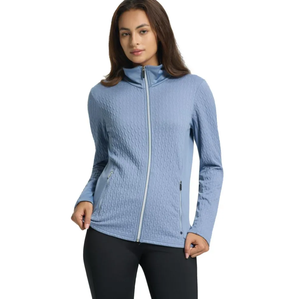 Luhta Engelsby vest dames sky blue