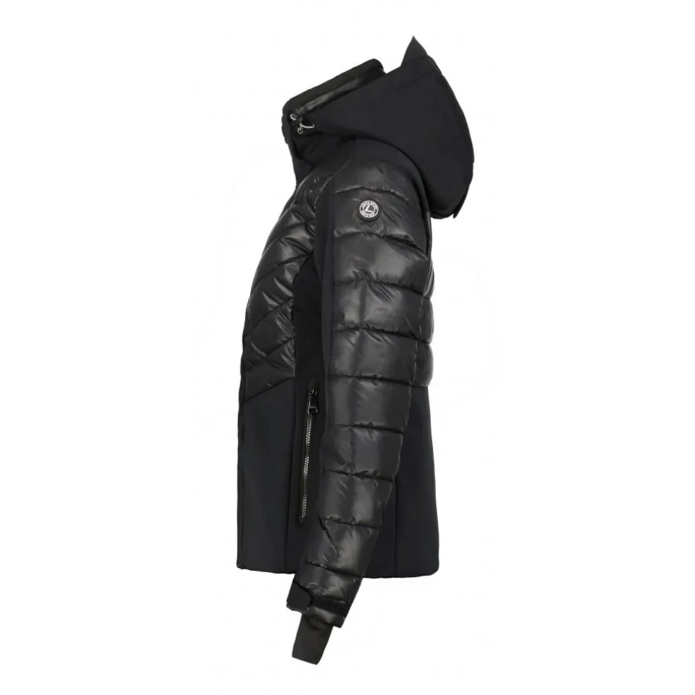 Luhta Mallatunturit softshell winterjas dames basic black