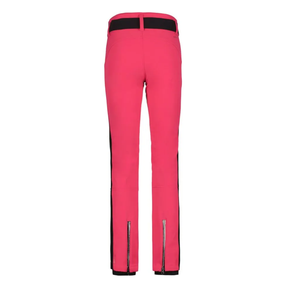 Luhta Reututunturi softshell skibroek dames raspberry