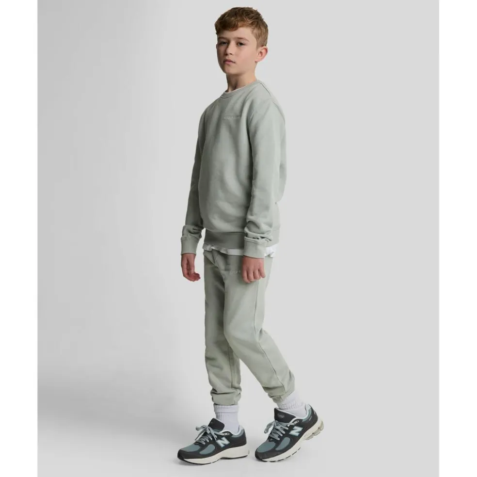 Lyle & Scott MLB2021V joggingbroek junior grey mirage