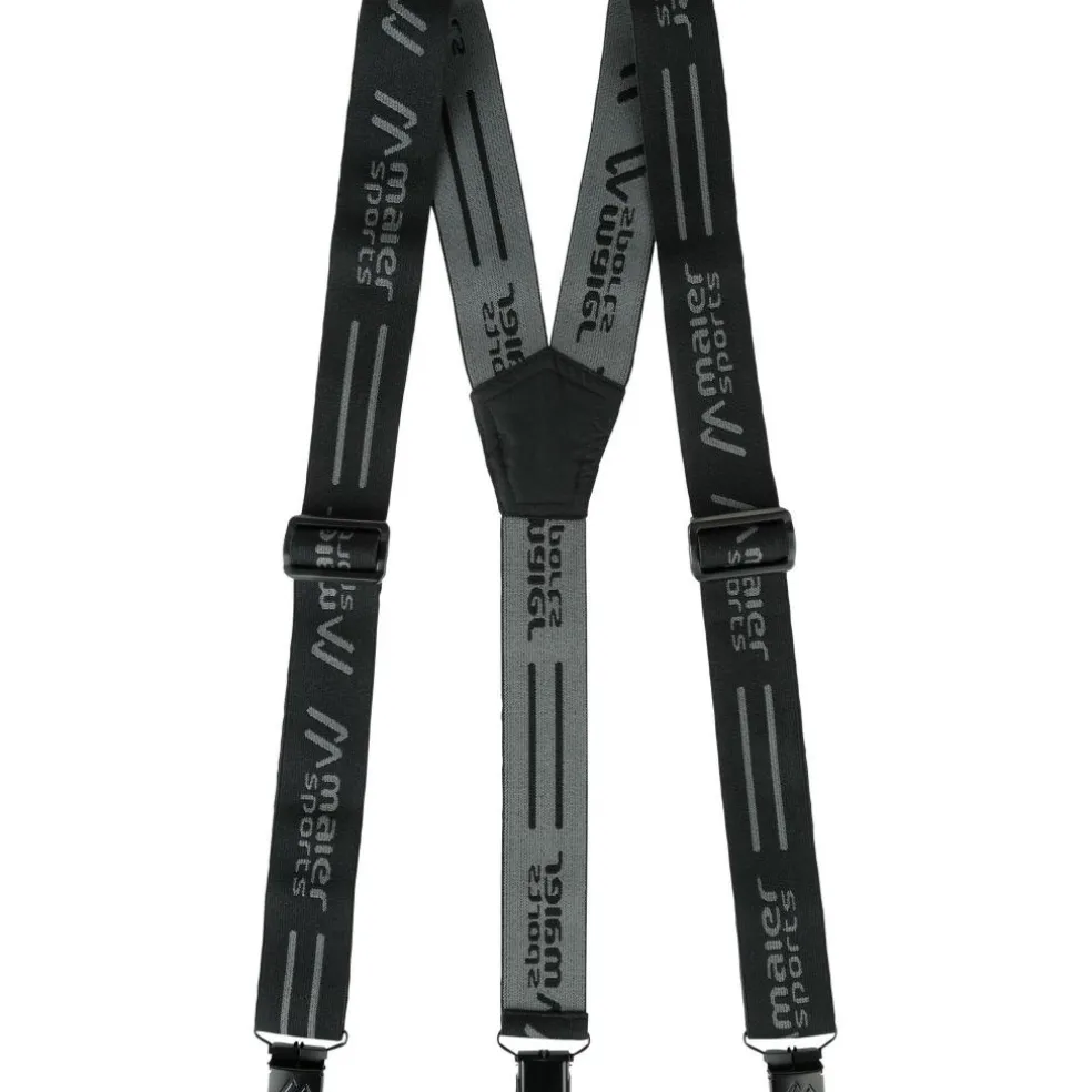 Maier Sports Bretels heren black