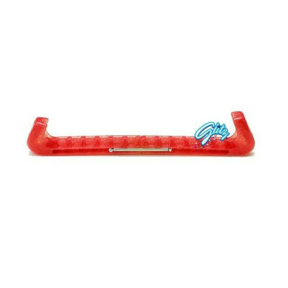 Mark Evon Deluxe 1 schaatsbeschermers glitz red