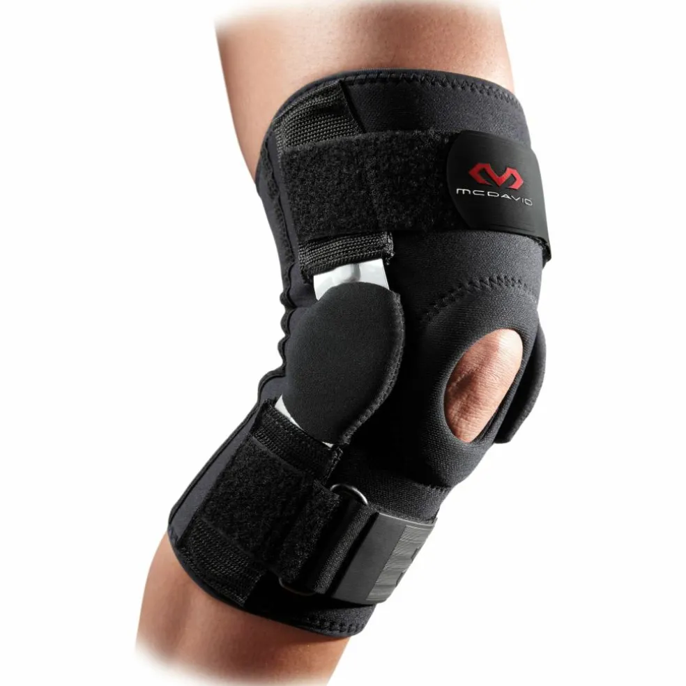McDavid Dual Disk kniebrace zwart - 33 - 35,6 cm