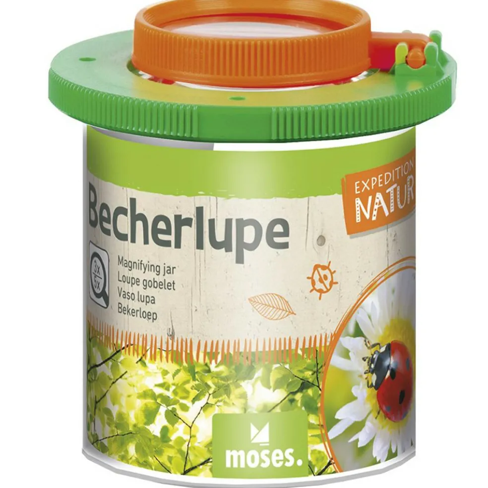 Moses. Verlag Expeditie Natuur beker met loep basic