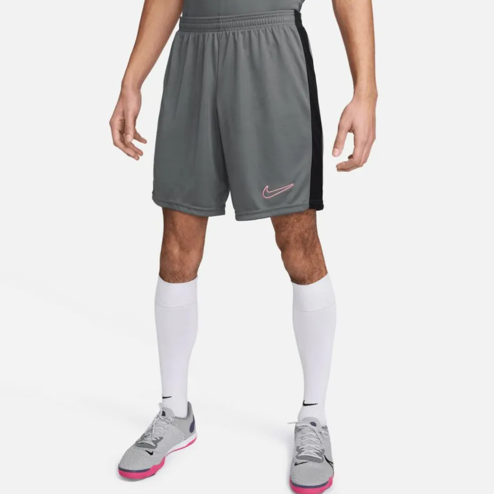 Nike Dri-FIT Academy voetbalbroekje heren iron grey zwart sunset pulse