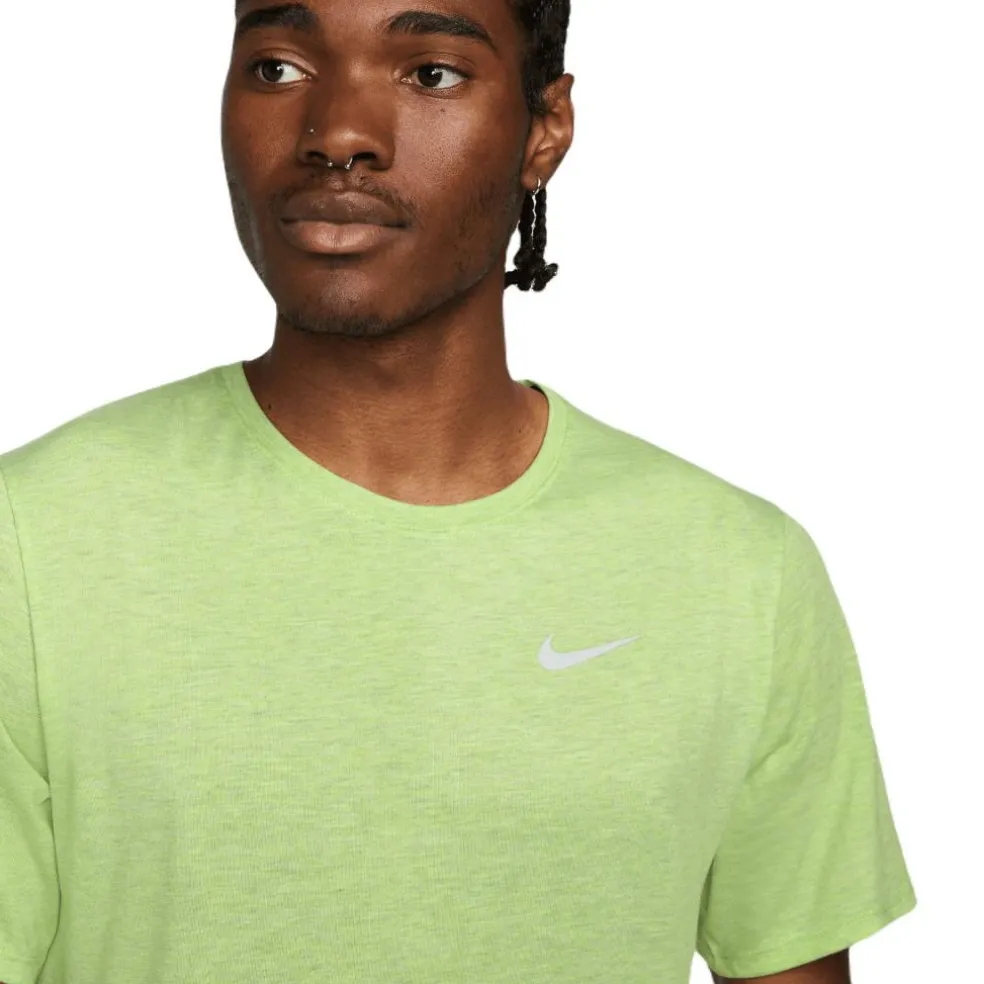 Nike Dri-FIT Run Division hardloopshirt heren vivid green