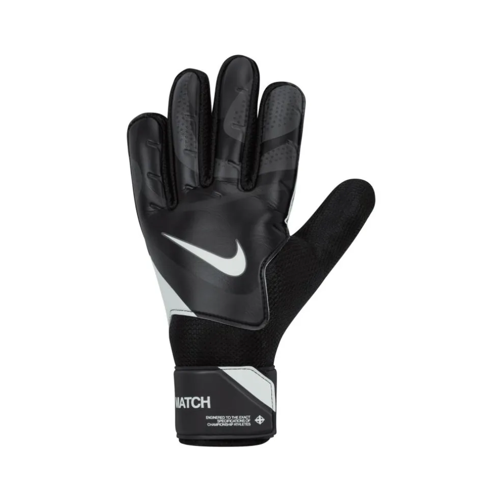 Nike Match keepershandschoenen black dark grey white