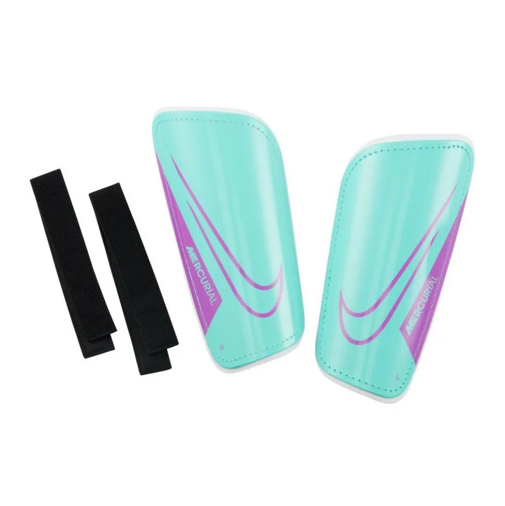 Nike Mercurial Hardshell scheenbeschermers hyper turquoise wit fuchsia dream