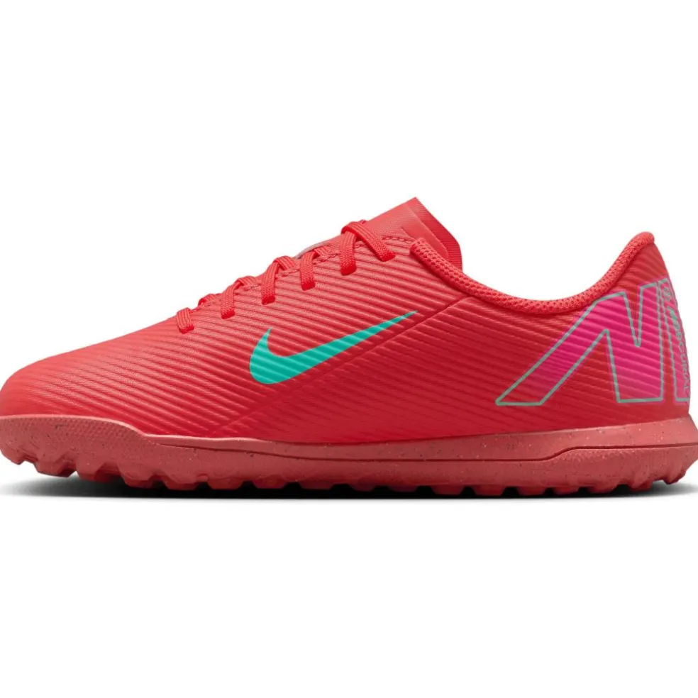 Nike Mercurial Vapor 16 Club TF voetbalschoenen junior ember glow aurora green