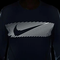 Nike Miler Flash Dri-FIT hardloopshirt heren court  blue reflective silver