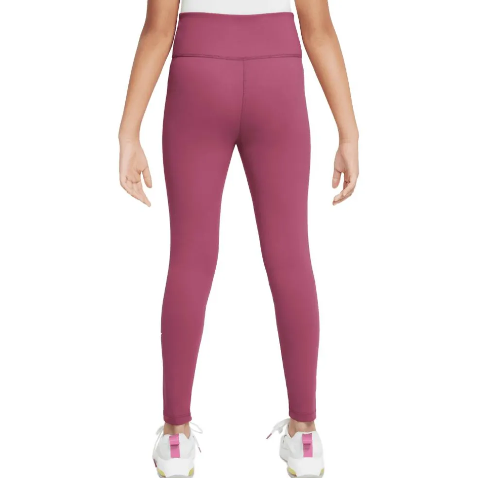 Nike One Dri-FIT sportlegging junior sweet beet