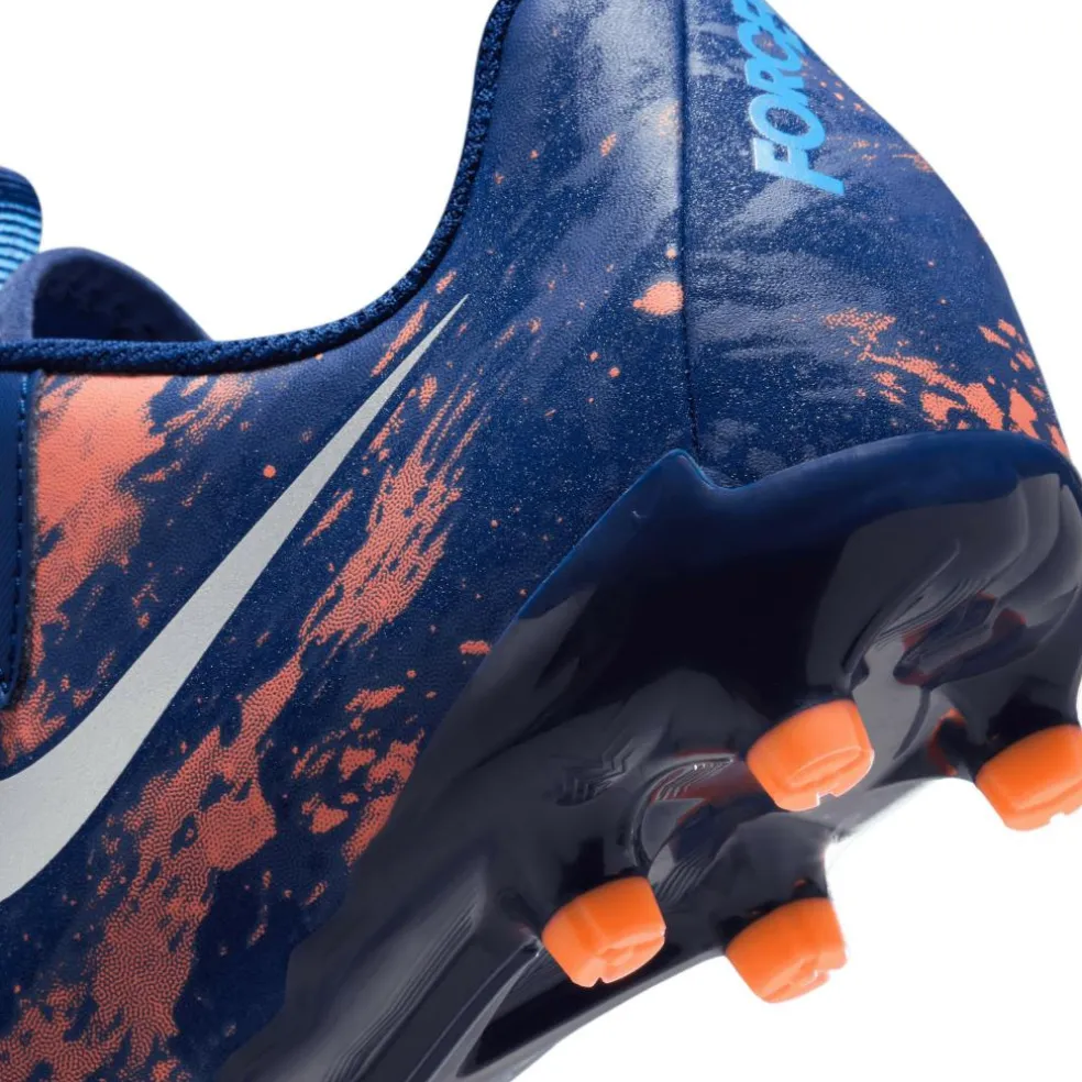 Nike Phantom GX 2 Academy Erling Haaland FG AG voetbalschoenen junior blue void