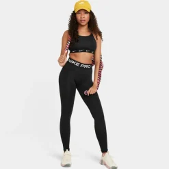 Nike Pro Dri-FIT sportlegging junior black white