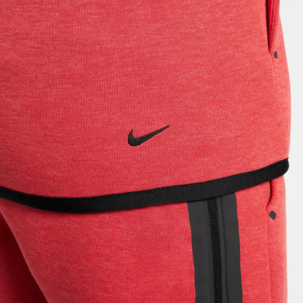 Nike Sportswear Tech Fleece vest junior light university red heather black