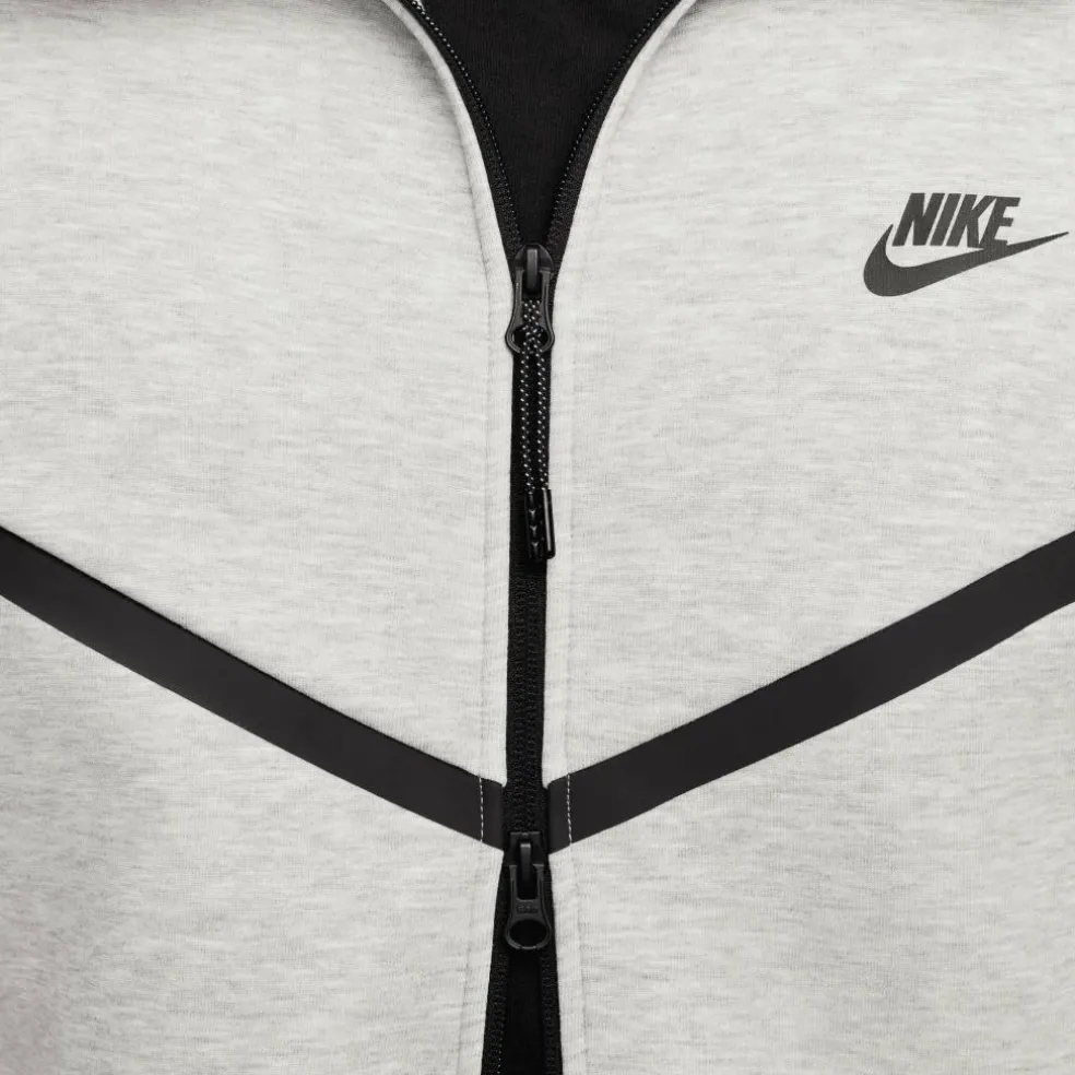 Nike Tech Fleece Windrunner vest heren dark grey heather black