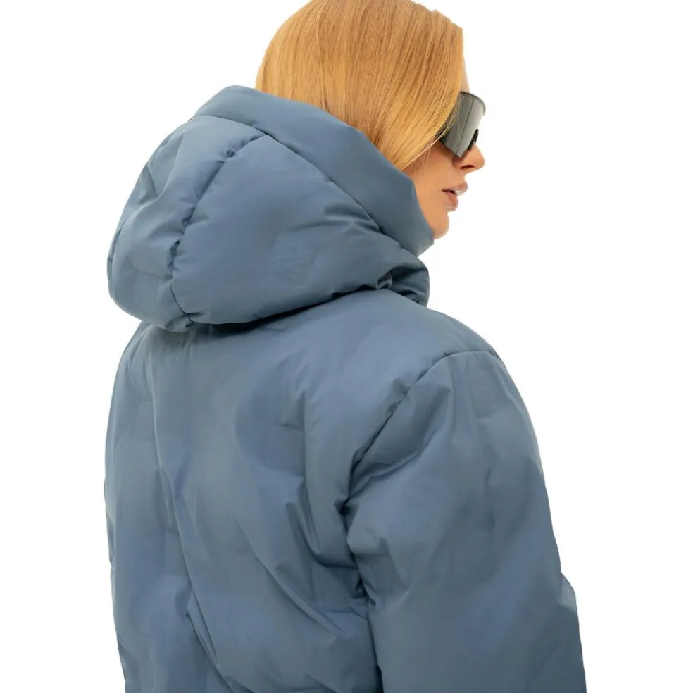 NIKKIE Newport N winterjas dames dusty blue