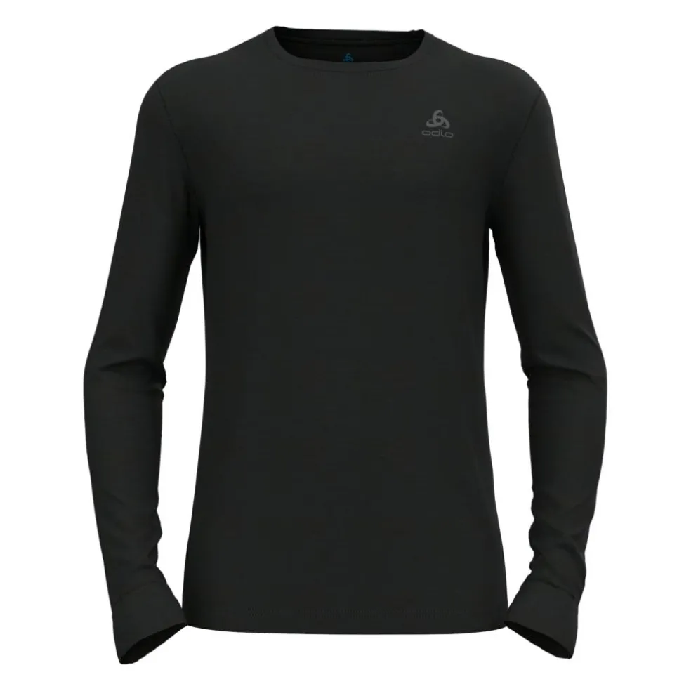 ODLO Natural Merino 200 LS thermoshirt heren black
