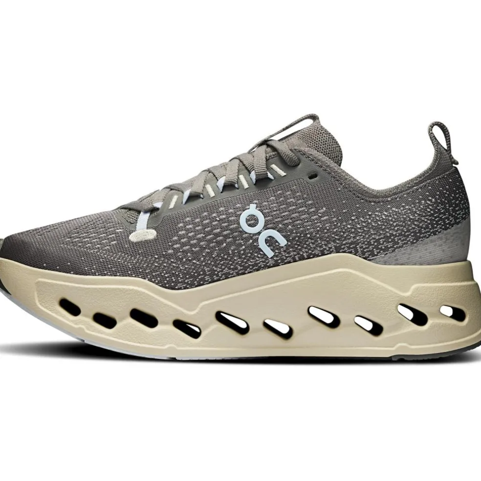 On Cloudsurfer Max hardloopschoenen dames asphalt ice