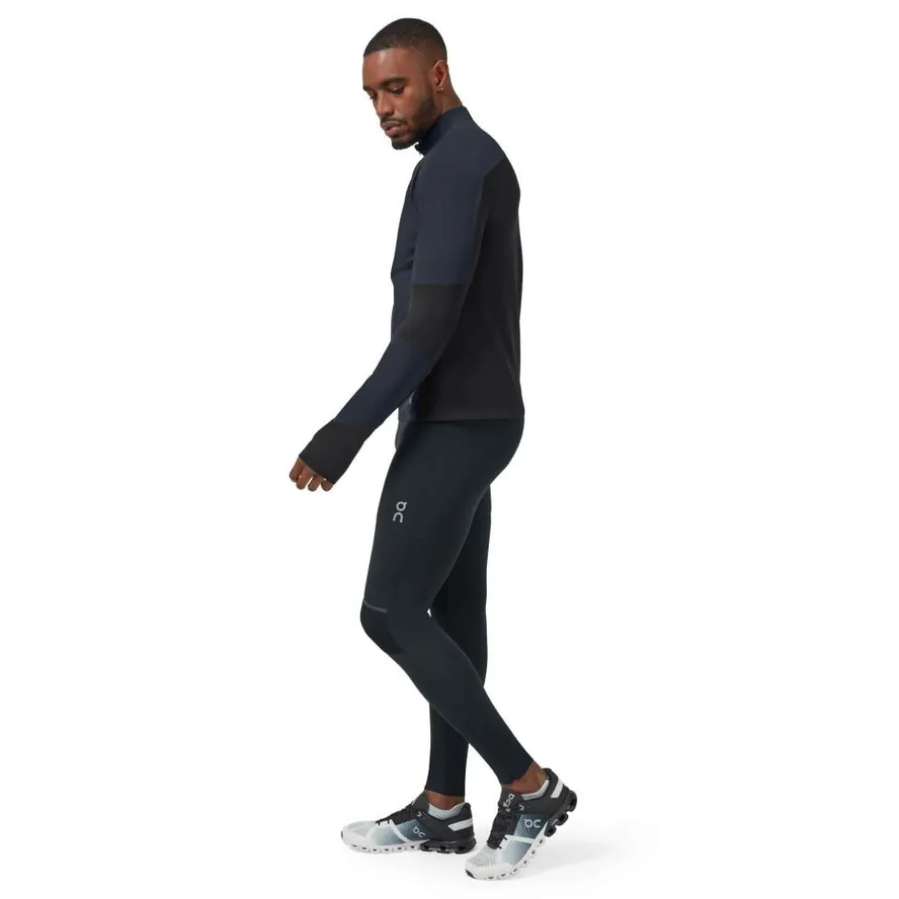 On Tights Long hardloopbroek heren black
