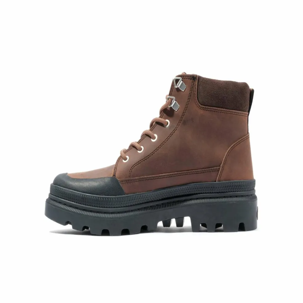 Palladium Pallatrooper Cuff WP+ schoenen heren bizon
