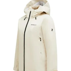 Peak Performance ANIMA softshell winterjas dames sand fog
