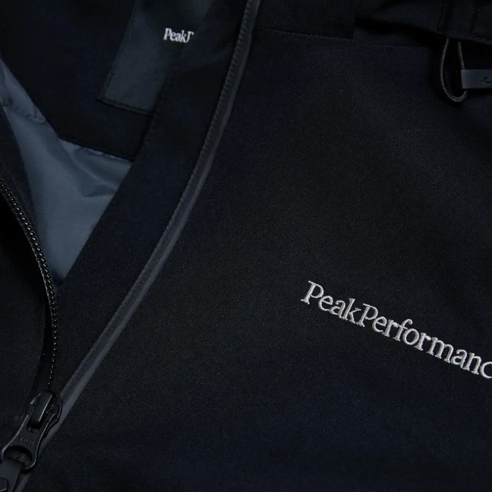 Peak Performance ANIMA softshell winterjas dames black