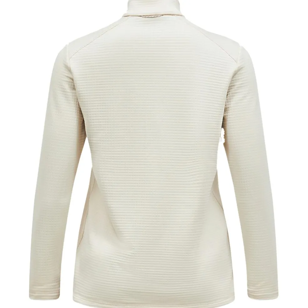 Peak Performance Trail Polartec Half Zip skipully dames sand fog