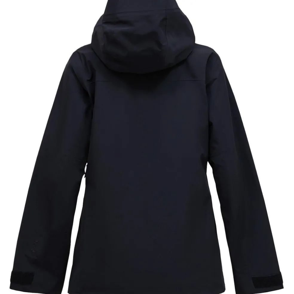 Peak Performance VERTEC softshell winterjas dames black