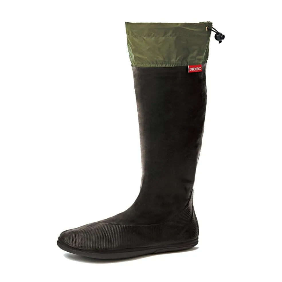 Pokeboo Opvouwbare regenlaarzen black green