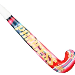 Princess Hockey  Woodcore hockeystick junior marble pink - 18 inch