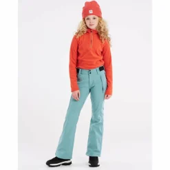 Protest Lole softshell skibroek junior crocodile green