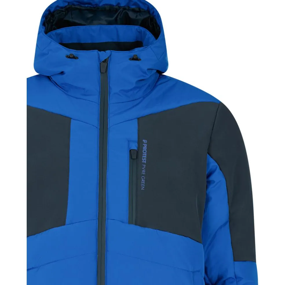 Protest Naldo winterjas heren vibrant blue