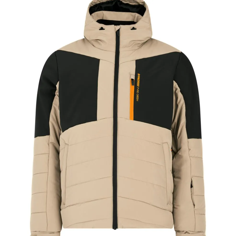 Protest Naldo winterjas heren bamboobeige