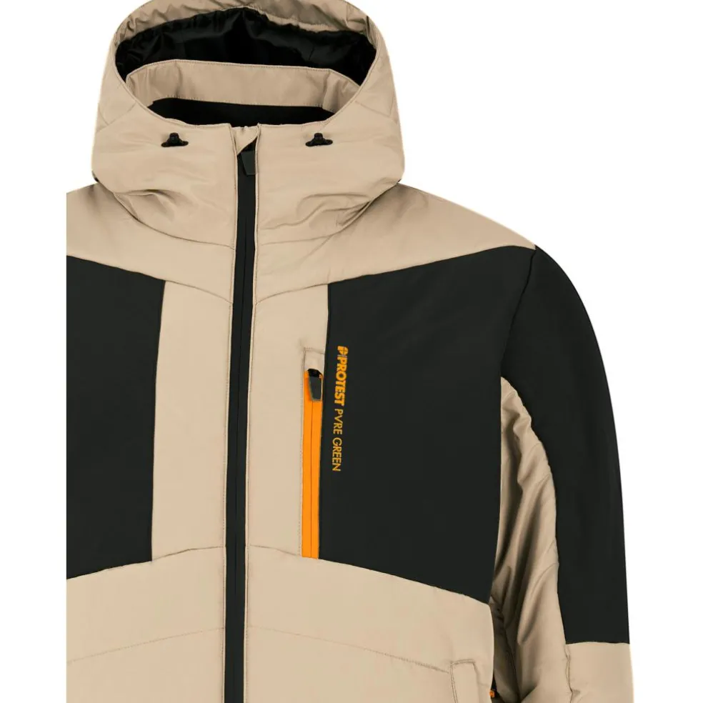 Protest Naldo winterjas heren bamboobeige