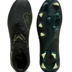 Puma Future 8 Match FG - AG voetbalschoenen PUMA black fizzy light green terrain